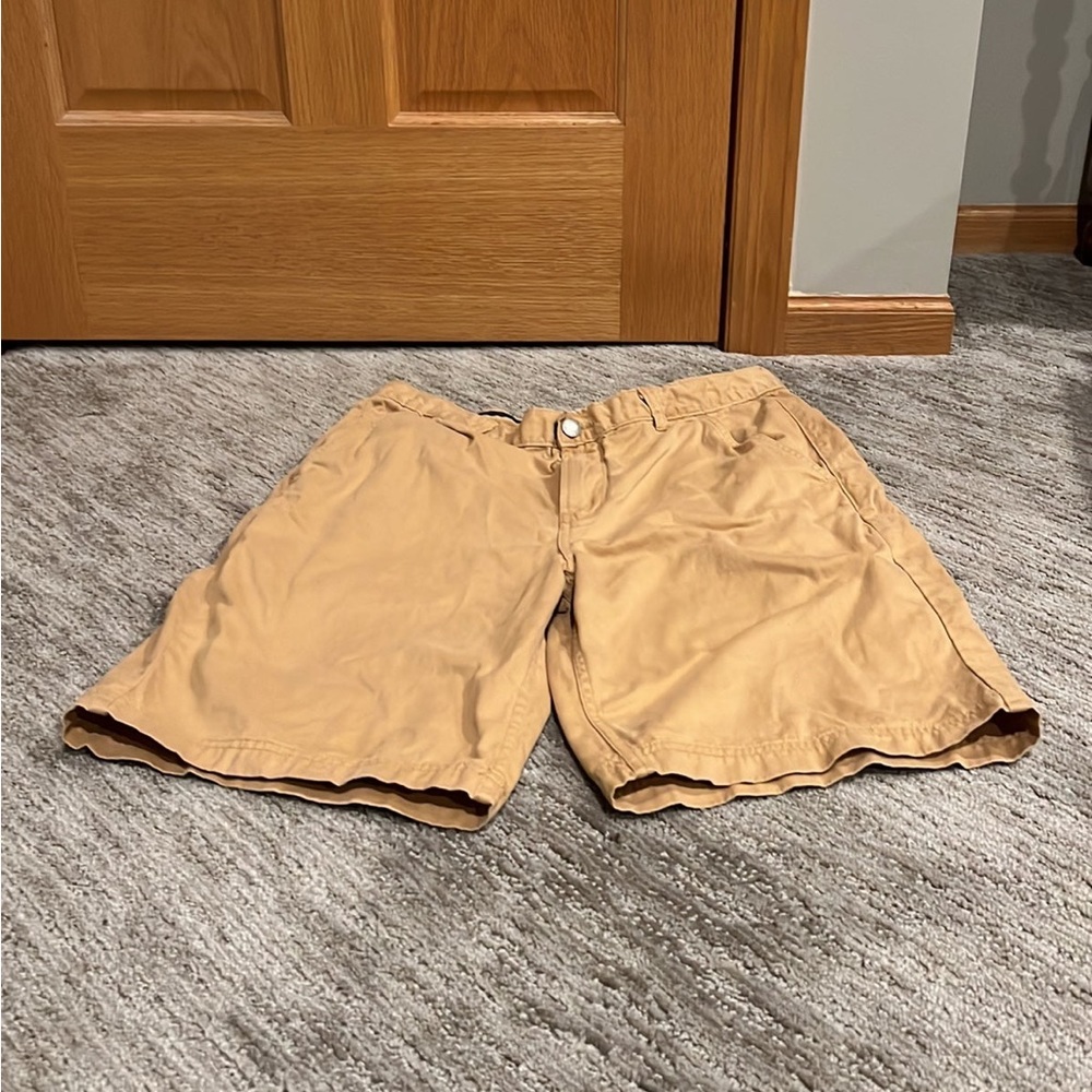 Disney Parks Mens Size 34 Flat Front Khaki Shorts